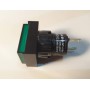 Indicatore LUCE Verde  Marca eao , Made in Swiss  24*18mm lampadina sostituibile , contatti a saldare.