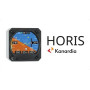 HORIS 57 with integrated backup battery option. Panel Hole Diameter 57mm (2.25")