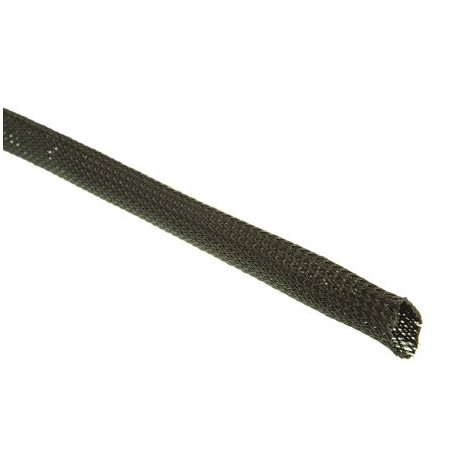 Guaina per cavi twistata HellermannTyton, in PET, nero, Ø manicotto 20mm Ø cavo 12mm - 32mm max