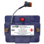 EARTHX ETX680-24-TSO LITHIUM BATTERY FOR AIRCRAFT 26.4V, 1 hr/ 1C rate - 11.7ah, Case U