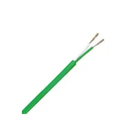 Filo per termocoppia, IEC, isolato con PVC, doppino piatto, tipo K, 7 x 0,2mm per EGT