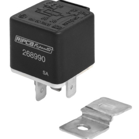 AVIONIC Relay Rypca Elettronics , Con DIODO di protezione,SPST, 12VDC, 35A