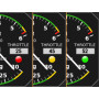 Nesis IV PFD screen size 10.1” Nesis comes with Kliky,AHRS and GPS unit, GPS antenna, OAT probe, Itrequires EMS to be present o