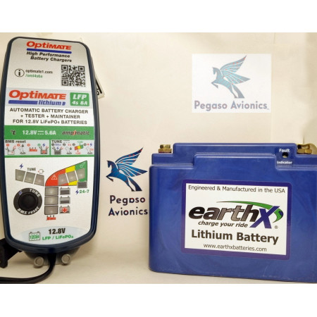EARTHX ETX680 o ETX680C + caricatore/mantenitore TM-391