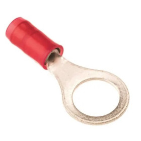 Capocarda ad ANELLO TE Connectivity serie PIDG Isolato, Ø perno M8, 22awg 16 awg 8,36mm² - 12mm², placcato Stagno, Giallo