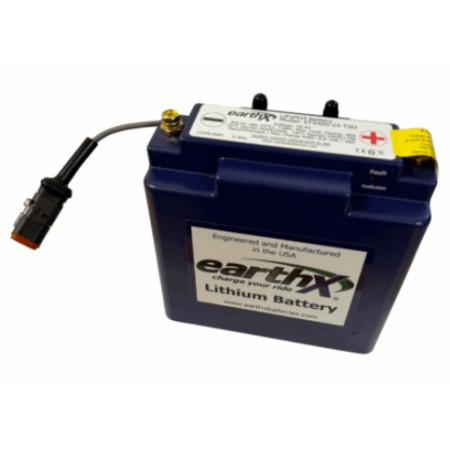 EARTHXETX400-24-TSO  26.4V, 1 hr/ 1C rate - 7,8 ah, Case E Backup Battery (FAA Approved for GA Aircraft)