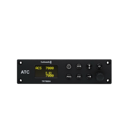 Transponder Funke TRT800A-OLED Mode A/C/S , classe 1 , montaggio 161mm , OLED display