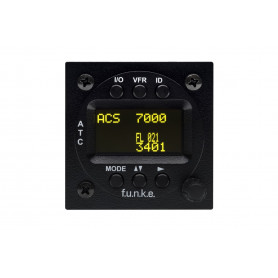 Transponder Funke TRT800H-OLED Mode A/C/S , classe 1 , montaggio 57mm , OLED display