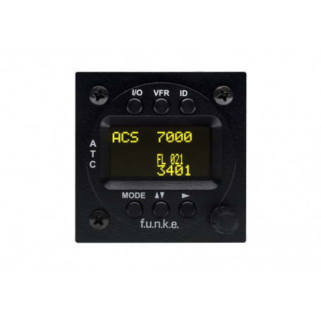 Trasponder Funke TRT800H-OLED Mode A/C/S , classe 1 , montaggio 57mm , OLED display