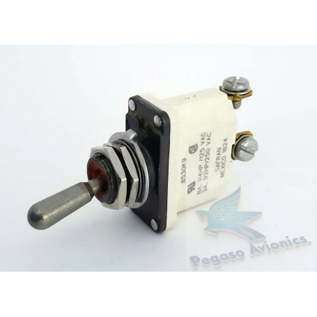High Strength On / Off Toggle Switches MIL-STD-108E certified with SPST screw eyelets