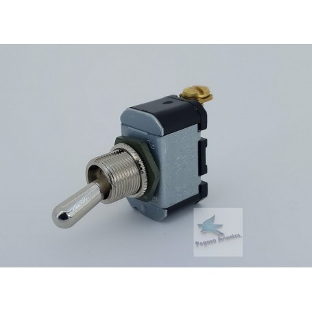 On/Off Interruttore Unipolare SPST con occhielli a vite, 15A , 250V foro 12mm