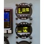 Transponder Funke TRT800H-OLED Mode A/C/S , classe 1 , montaggio 57mm , OLED display