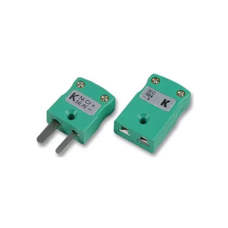 Connettori Connettore termocoppia, spina e presa, tipo K, IEC, miniatura, ideale per termocoppie EGT ROTAX per una 12,18 €