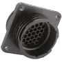 Connettore AMP 37 poli femmina circolare TE Connectivity serie CPC Series 1 Diritta, montaggio a pannello, dim. 23