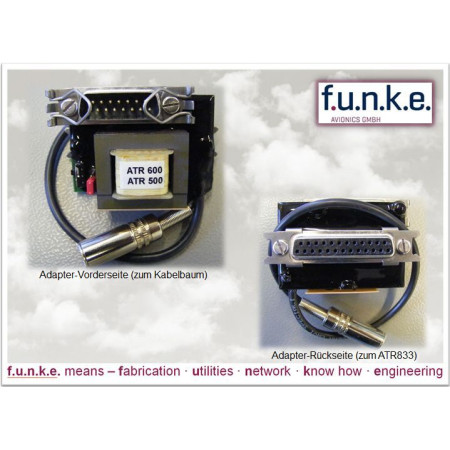 Adapter ATR500 / ATR600 -- ATR833S / ATR833-II / ATR833A