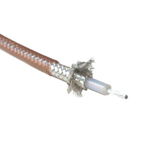 Cavo Coassiale RG400 Certificato 50 Ohm Dimensioni e conduttore conformi