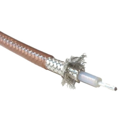 Cavo Coassiale RG400 Certificato 50 Ohm Dimensioni e conduttore conformi