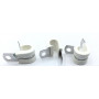 Ring clamp diameter: 5.16mm 13/64", cushioned, corrosion resistant steel with silicone cushion, clamp