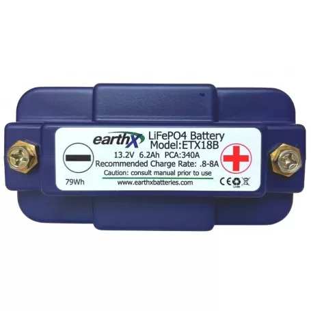 Sports batteries EARTHX ETX18B 13.2V, 1 hr/ 1C rate - 6ah, Case B €340.93