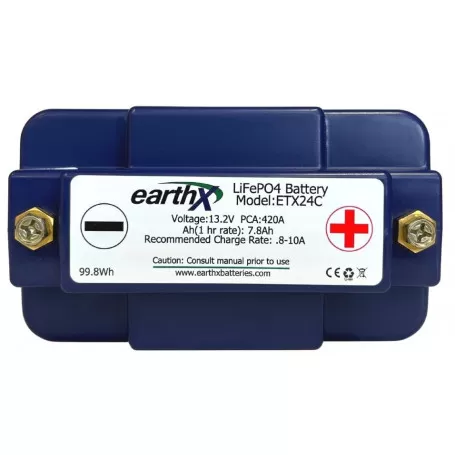 Sports batteries EARTHX ETX24C 13.2V, 1 hr/ 1C rate - 8ah, Case C €411.75