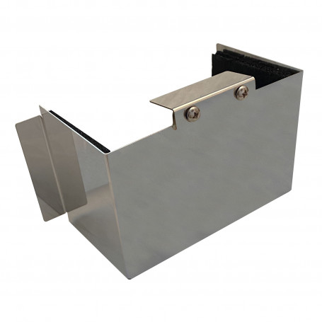 Steel thermal battery box, mirrored finish, fully insulated for "C" case batteries