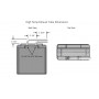 EARTHX ETX900-VNT  BATTERIA AL LITIO PER AEREI 13.2V, 1 hr/ 1C rate-15.6ah, Case E