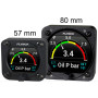 Omnia80 Oil Pressure + Oil Temperature + Coolant Temperature (80 mm)