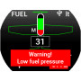 Omnia57 - 4 x Fuel Levels + Fuel Pressure (57 mm) option: Code 601040