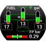 Omnia57 - Opzione 4 livelli carburante + pressione carburante (57 mm): codice 601040