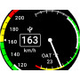 Omnia57 - Air speed indicator + Outside Air temperature (57 mm)