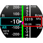 Omnia57 Altimeter + Vertical Speed Indicator (57 mm)