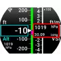 Omnia80 Altimeter + Vertical Speed Indicator (80 mm)