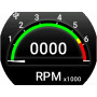 Omnia80 Engine Tachometer (80 mm)
