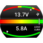 Omnia80 Volt Meter + Dual Amperometer with Diagnostics (80 mm)