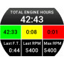 Omnia80 Engine Tachometer + Mainfold Absolute Pressure (80 mm)