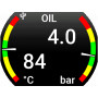 Omnia80 Oil Pressure + Oil Temperature + Coolant Temperature (80 mm)