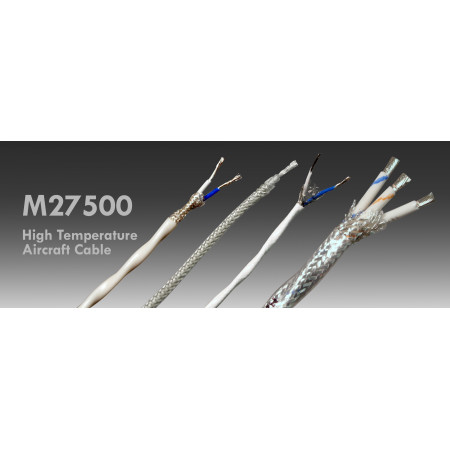 3 X AWG 24 Cavo Aeronautico Schermato