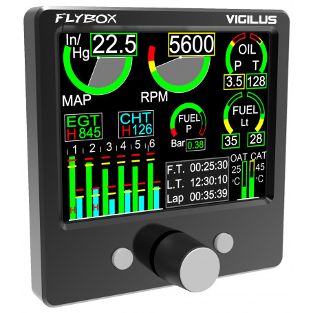 Kit Vigilus + Modulo remoto EIS per tutti i motori – installabile in foro da 3"1/8" (80 mm)