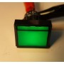 Indicatore LUCE Verde  Marca eao , Made in Swiss  24*18mm lampadina sostituibile , contatti a saldare.