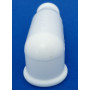 Cappuccio in silicone MS25171-3S-Bianco. Adatto per Batterie o Condensatori