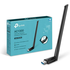 ADATTATORE WIRELESS AC1300 DUAL BAND TP-LINK ARCHER T3U PLUS USB3.0 400MBPS A 2.4GHZ +867MBPS A 5GHZ MU-MIMO