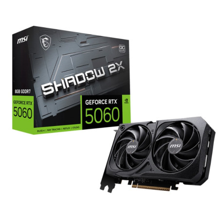 MSI GEFORCE RTX 5060 8Gb DDR7 SHADOW 2X OC BULK