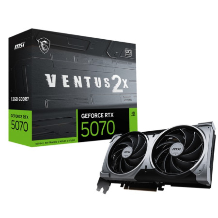 MSI GEFORCE RTX 5070 12Gb DDR7 VENTUS 2X OC