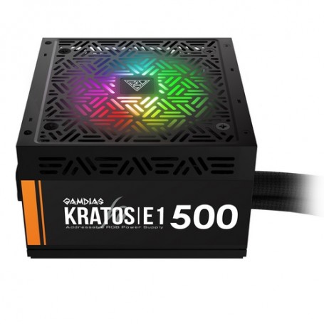 GAMDIAS ALIMENTATORE KRATOS E1- 500 500W RGB