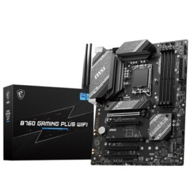 MSI B760-P II GAMING PLUS WIFI LGA1700 4XDDR5DC-6800O.C. 1XHDMI 1XDP 1XPCIE4.0X16 2XM.2 4XSATA3R GBLAN USB3.2 WIFI-6E BT ATX