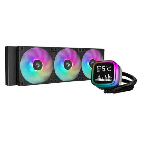DEEPCOOL RAFF. LIQUIDO LP360 ARGB POMPA SCHERMO A MATRICE