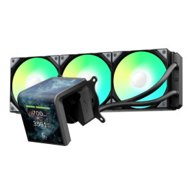 TRYX RAFF LIQUIDO PANORAMA SE ARGB 360 3D-AMOLED DISPLAY 360mm BLACK