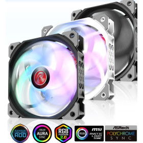 RAIJINTEK DISSIPATORE CASE AGERAS 12 ARGB-3 3xFAN ANTIRUMORE 5 PALE