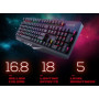 MAD CATZ GAMING TAST. S.T.R.I.K.E. 4 BLACK MECCANICA 104 TASTI RGB