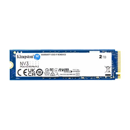 SSD M.2(2280) NVME 2000GB (2TB) PCIE4.0X4 KINGSTON READ:6000MB/S-WRITE:5000MB/SC